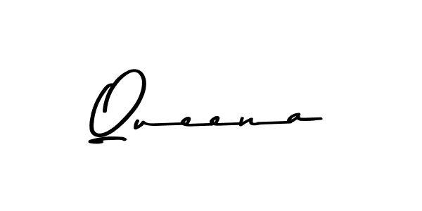 How to make Queena signature? Asem Kandis PERSONAL USE is a professional autograph style. Create handwritten signature for Queena name. Queena signature style 9 images and pictures png