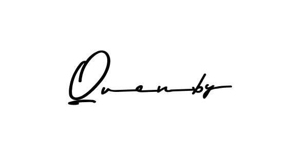 Make a beautiful signature design for name Quenby. Use this online signature maker to create a handwritten signature for free. Quenby signature style 9 images and pictures png
