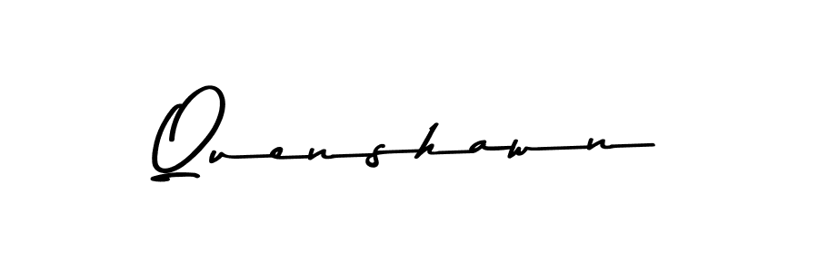 How to make Quenshawn signature? Asem Kandis PERSONAL USE is a professional autograph style. Create handwritten signature for Quenshawn name. Quenshawn signature style 9 images and pictures png