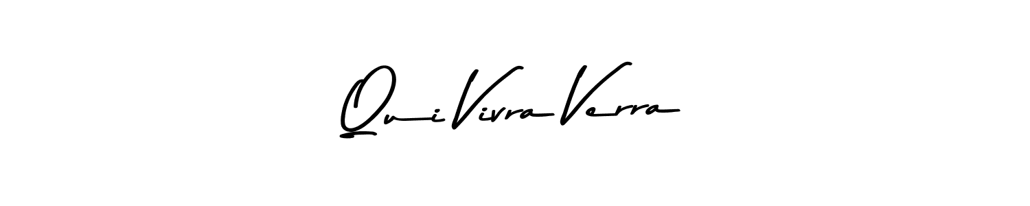 Asem Kandis PERSONAL USE is a professional signature style that is perfect for those who want to add a touch of class to their signature. It is also a great choice for those who want to make their signature more unique. Get Qui Vivra Verra name to fancy signature for free. Qui Vivra Verra signature style 9 images and pictures png