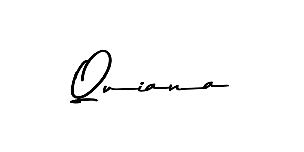 How to make Quiana signature? Asem Kandis PERSONAL USE is a professional autograph style. Create handwritten signature for Quiana name. Quiana signature style 9 images and pictures png