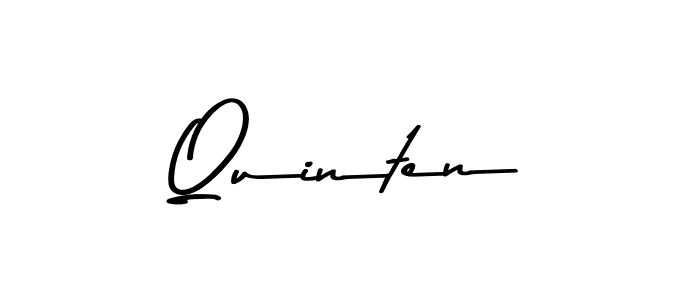 Create a beautiful signature design for name Quinten. With this signature (Asem Kandis PERSONAL USE) fonts, you can make a handwritten signature for free. Quinten signature style 9 images and pictures png