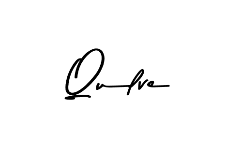 How to make Qulve signature? Asem Kandis PERSONAL USE is a professional autograph style. Create handwritten signature for Qulve name. Qulve signature style 9 images and pictures png