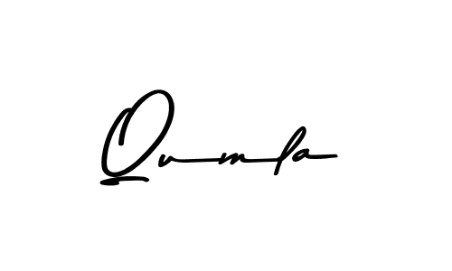 How to make Qumla signature? Asem Kandis PERSONAL USE is a professional autograph style. Create handwritten signature for Qumla name. Qumla signature style 9 images and pictures png