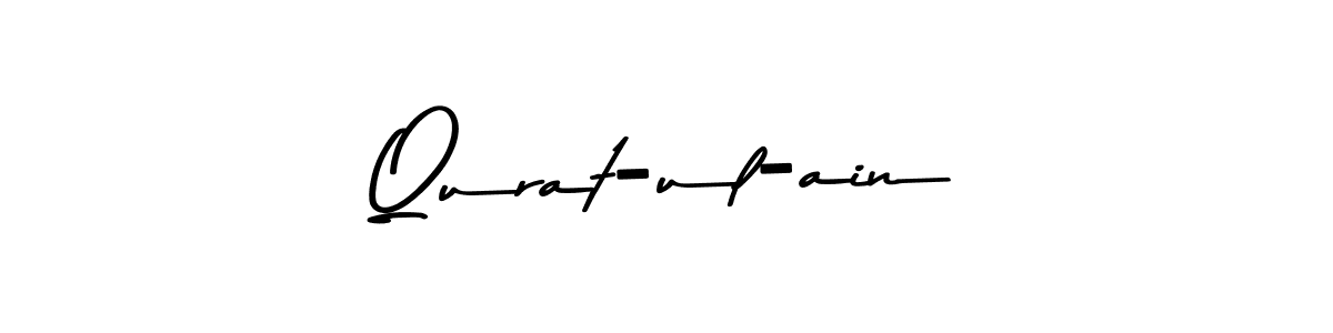 Create a beautiful signature design for name Qurat-ul-ain. With this signature (Asem Kandis PERSONAL USE) fonts, you can make a handwritten signature for free. Qurat-ul-ain signature style 9 images and pictures png