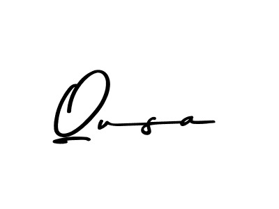 Best and Professional Signature Style for Qusa. Asem Kandis PERSONAL USE Best Signature Style Collection. Qusa signature style 9 images and pictures png