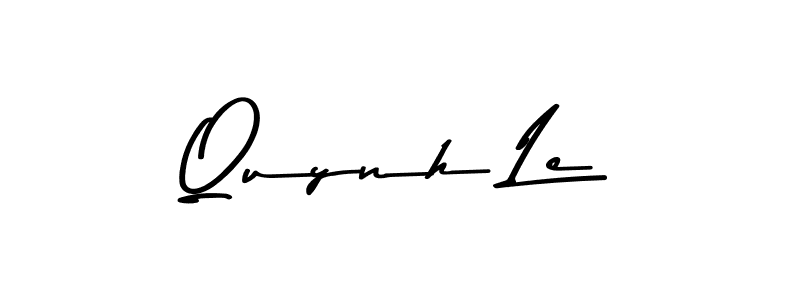 This is the best signature style for the Quynh Le name. Also you like these signature font (Asem Kandis PERSONAL USE). Mix name signature. Quynh Le signature style 9 images and pictures png