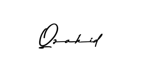 Also we have Qzahid name is the best signature style. Create professional handwritten signature collection using Asem Kandis PERSONAL USE autograph style. Qzahid signature style 9 images and pictures png