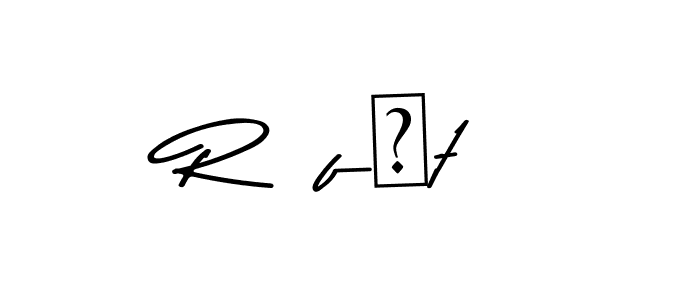 Design your own signature with our free online signature maker. With this signature software, you can create a handwritten (Asem Kandis PERSONAL USE) signature for name Rüfət. Rüfət signature style 9 images and pictures png