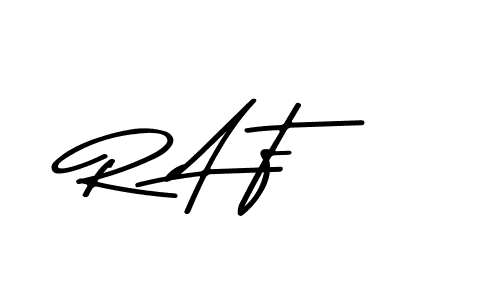 You should practise on your own different ways (Asem Kandis PERSONAL USE) to write your name (R A F) in signature. don't let someone else do it for you. R A F signature style 9 images and pictures png