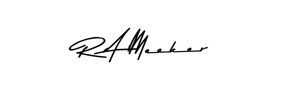 Here are the top 10 professional signature styles for the name R A Meeker. These are the best autograph styles you can use for your name. R A Meeker signature style 9 images and pictures png