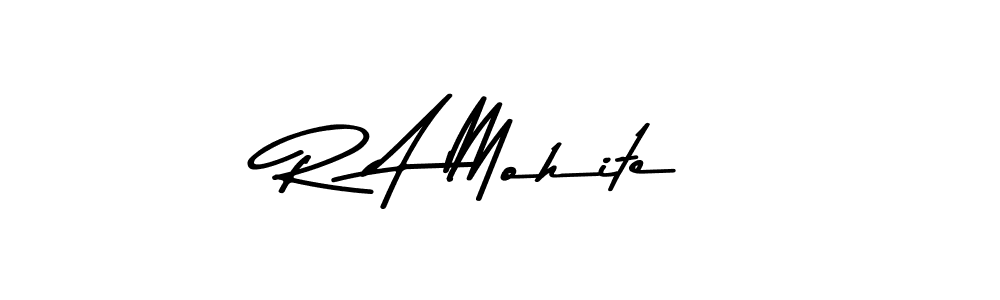 Best and Professional Signature Style for R A Mohite. Asem Kandis PERSONAL USE Best Signature Style Collection. R A Mohite signature style 9 images and pictures png