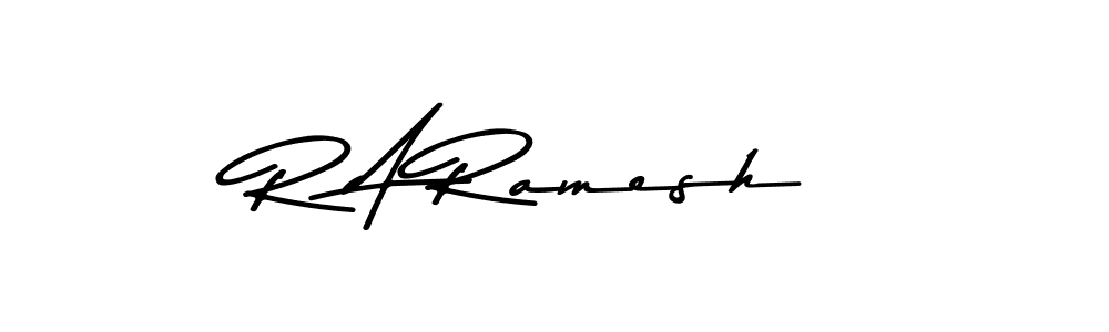 Use a signature maker to create a handwritten signature online. With this signature software, you can design (Asem Kandis PERSONAL USE) your own signature for name R A Ramesh. R A Ramesh signature style 9 images and pictures png