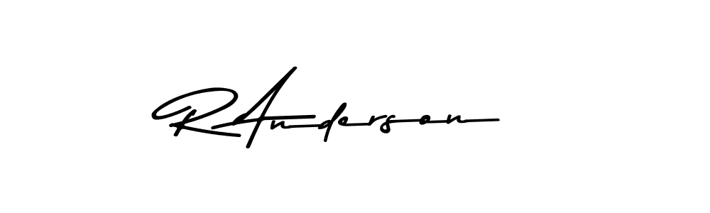 Here are the top 10 professional signature styles for the name R Anderson. These are the best autograph styles you can use for your name. R Anderson signature style 9 images and pictures png