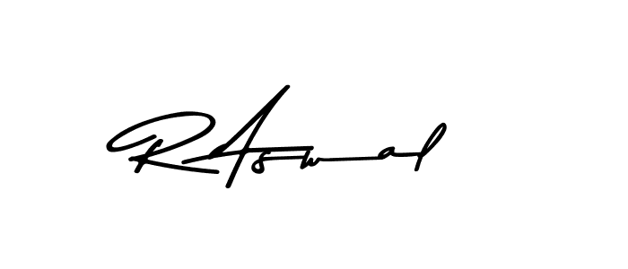 R Aswal stylish signature style. Best Handwritten Sign (Asem Kandis PERSONAL USE) for my name. Handwritten Signature Collection Ideas for my name R Aswal. R Aswal signature style 9 images and pictures png