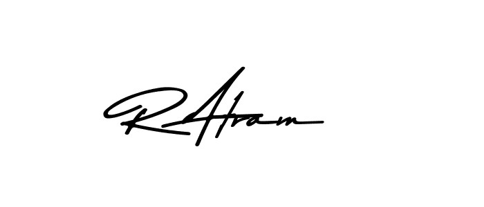 Best and Professional Signature Style for R Atram. Asem Kandis PERSONAL USE Best Signature Style Collection. R Atram signature style 9 images and pictures png