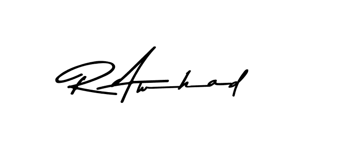 How to Draw R Awhad signature style? Asem Kandis PERSONAL USE is a latest design signature styles for name R Awhad. R Awhad signature style 9 images and pictures png