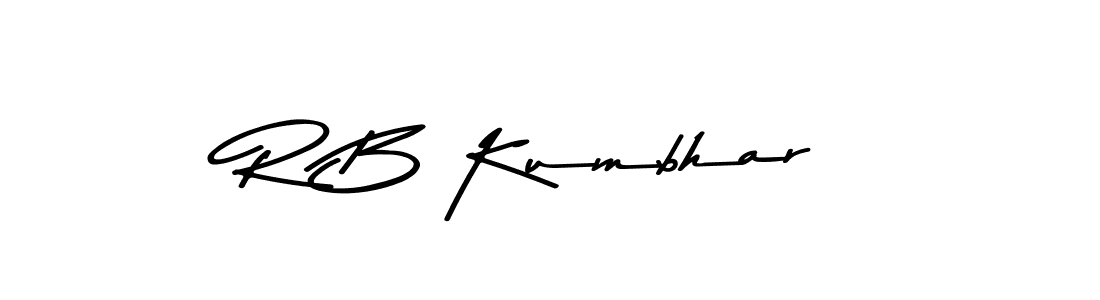 Make a short R B Kumbhar signature style. Manage your documents anywhere anytime using Asem Kandis PERSONAL USE. Create and add eSignatures, submit forms, share and send files easily. R B Kumbhar signature style 9 images and pictures png