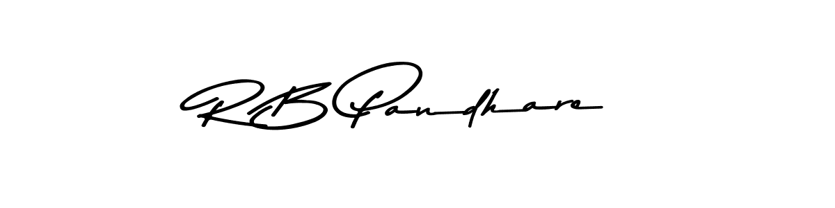 if you are searching for the best signature style for your name R B Pandhare. so please give up your signature search. here we have designed multiple signature styles  using Asem Kandis PERSONAL USE. R B Pandhare signature style 9 images and pictures png