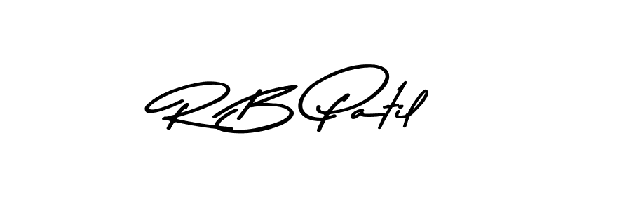 Also we have R B Patil name is the best signature style. Create professional handwritten signature collection using Asem Kandis PERSONAL USE autograph style. R B Patil signature style 9 images and pictures png