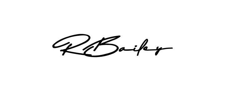 The best way (Asem Kandis PERSONAL USE) to make a short signature is to pick only two or three words in your name. The name R Bailey include a total of six letters. For converting this name. R Bailey signature style 9 images and pictures png