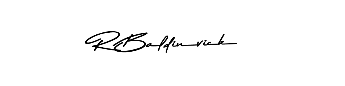 This is the best signature style for the R Baldinvick name. Also you like these signature font (Asem Kandis PERSONAL USE). Mix name signature. R Baldinvick signature style 9 images and pictures png