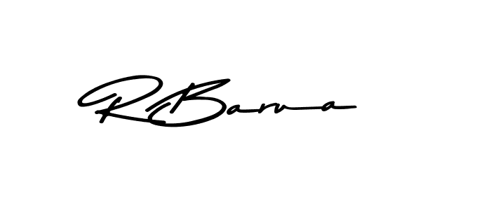 Best and Professional Signature Style for R Barua. Asem Kandis PERSONAL USE Best Signature Style Collection. R Barua signature style 9 images and pictures png