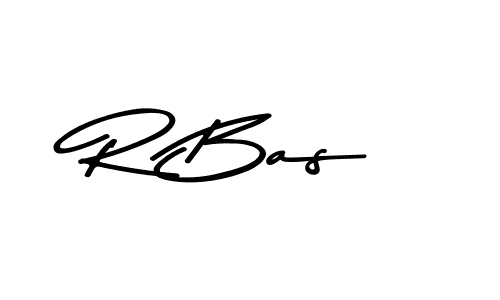R Bas stylish signature style. Best Handwritten Sign (Asem Kandis PERSONAL USE) for my name. Handwritten Signature Collection Ideas for my name R Bas. R Bas signature style 9 images and pictures png