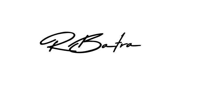 R Batra stylish signature style. Best Handwritten Sign (Asem Kandis PERSONAL USE) for my name. Handwritten Signature Collection Ideas for my name R Batra. R Batra signature style 9 images and pictures png