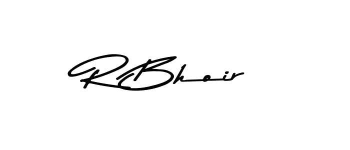 Here are the top 10 professional signature styles for the name R Bhoir. These are the best autograph styles you can use for your name. R Bhoir signature style 9 images and pictures png