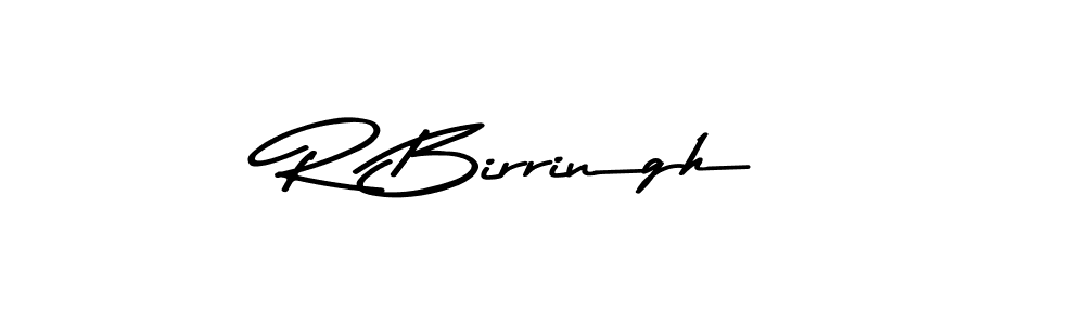 Use a signature maker to create a handwritten signature online. With this signature software, you can design (Asem Kandis PERSONAL USE) your own signature for name R Birringh. R Birringh signature style 9 images and pictures png