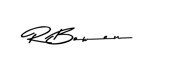 This is the best signature style for the R Bowen name. Also you like these signature font (Asem Kandis PERSONAL USE). Mix name signature. R Bowen signature style 9 images and pictures png