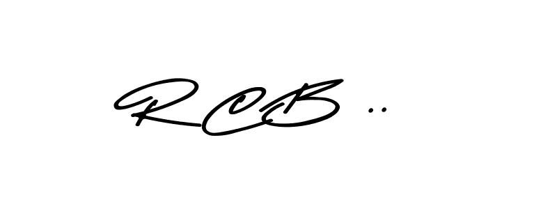 Once you've used our free online signature maker to create your best signature Asem Kandis PERSONAL USE style, it's time to enjoy all of the benefits that R C B .. name signing documents. R C B .. signature style 9 images and pictures png