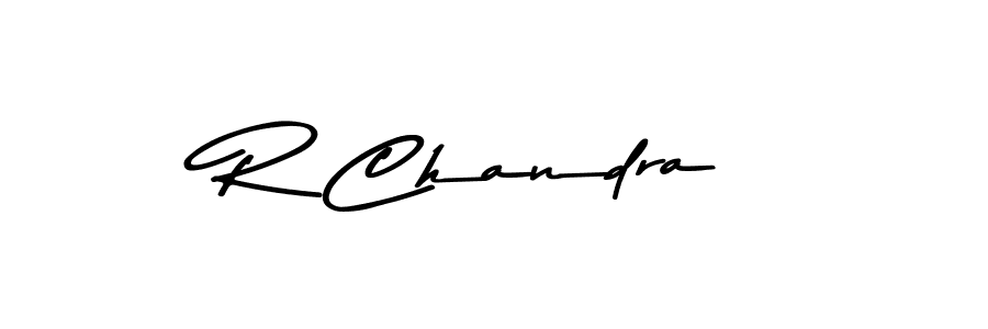 Design your own signature with our free online signature maker. With this signature software, you can create a handwritten (Asem Kandis PERSONAL USE) signature for name R Chandra. R Chandra signature style 9 images and pictures png