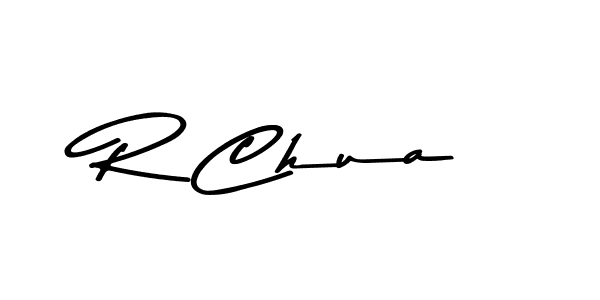 You should practise on your own different ways (Asem Kandis PERSONAL USE) to write your name (R Chua) in signature. don't let someone else do it for you. R Chua signature style 9 images and pictures png