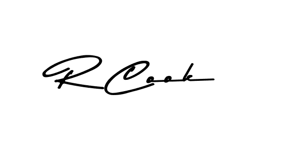 Create a beautiful signature design for name R Cook. With this signature (Asem Kandis PERSONAL USE) fonts, you can make a handwritten signature for free. R Cook signature style 9 images and pictures png