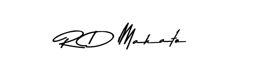 Use a signature maker to create a handwritten signature online. With this signature software, you can design (Asem Kandis PERSONAL USE) your own signature for name R D Mahato. R D Mahato signature style 9 images and pictures png