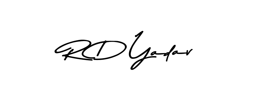 if you are searching for the best signature style for your name R D Yadav. so please give up your signature search. here we have designed multiple signature styles  using Asem Kandis PERSONAL USE. R D Yadav signature style 9 images and pictures png