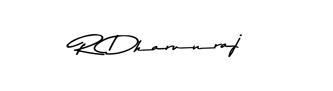 Here are the top 10 professional signature styles for the name R Dharunraj. These are the best autograph styles you can use for your name. R Dharunraj signature style 9 images and pictures png