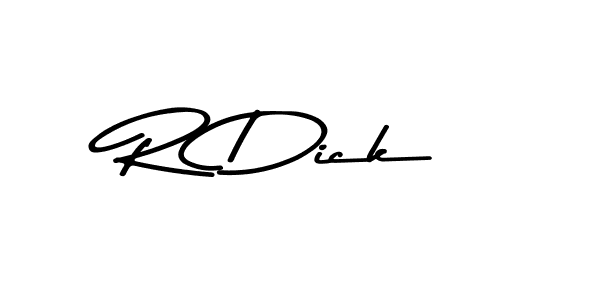 R Dick stylish signature style. Best Handwritten Sign (Asem Kandis PERSONAL USE) for my name. Handwritten Signature Collection Ideas for my name R Dick. R Dick signature style 9 images and pictures png