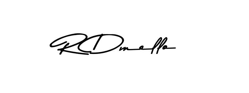 Best and Professional Signature Style for R Dmello. Asem Kandis PERSONAL USE Best Signature Style Collection. R Dmello signature style 9 images and pictures png