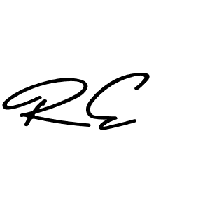 Here are the top 10 professional signature styles for the name R E. These are the best autograph styles you can use for your name. R E signature style 9 images and pictures png