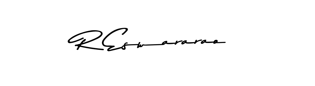 Use a signature maker to create a handwritten signature online. With this signature software, you can design (Asem Kandis PERSONAL USE) your own signature for name R Eswararao. R Eswararao signature style 9 images and pictures png