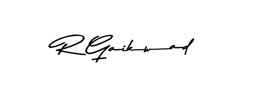 R Gaikwad stylish signature style. Best Handwritten Sign (Asem Kandis PERSONAL USE) for my name. Handwritten Signature Collection Ideas for my name R Gaikwad. R Gaikwad signature style 9 images and pictures png