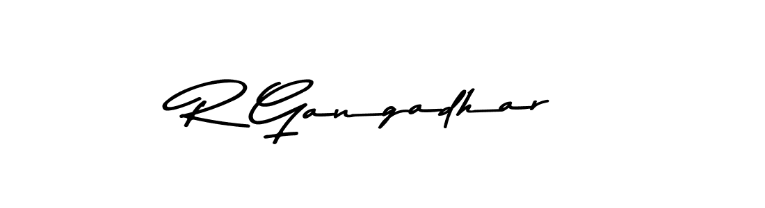 Also You can easily find your signature by using the search form. We will create R Gangadhar name handwritten signature images for you free of cost using Asem Kandis PERSONAL USE sign style. R Gangadhar signature style 9 images and pictures png