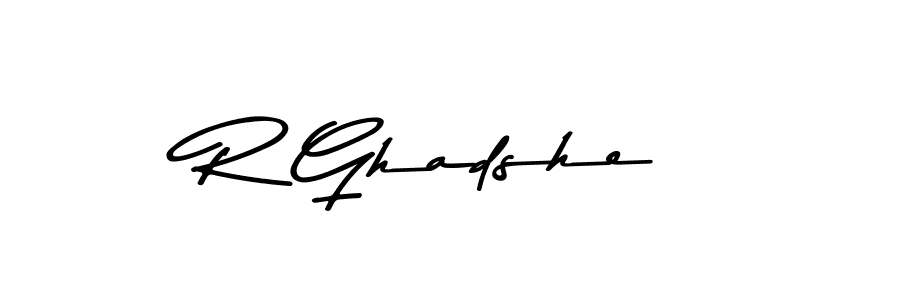 How to Draw R Ghadshe signature style? Asem Kandis PERSONAL USE is a latest design signature styles for name R Ghadshe. R Ghadshe signature style 9 images and pictures png