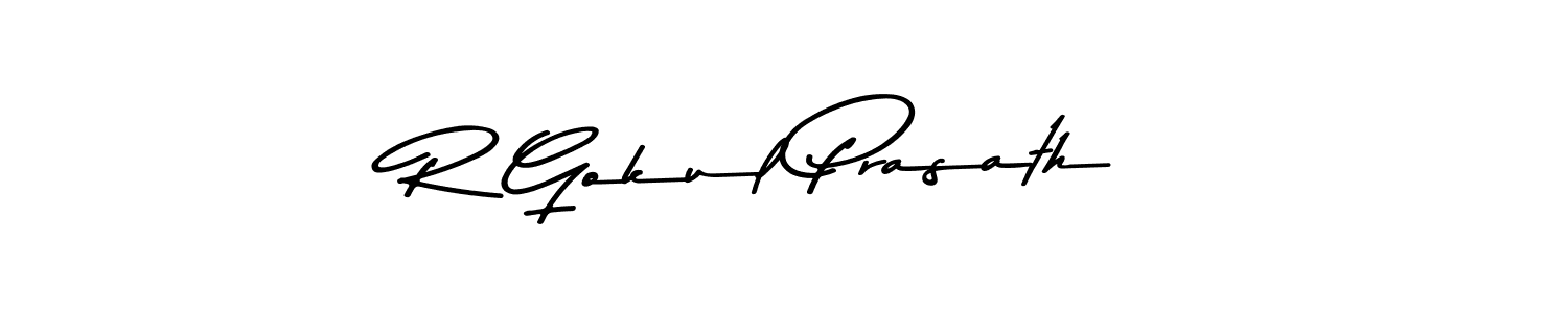 You can use this online signature creator to create a handwritten signature for the name R Gokul Prasath. This is the best online autograph maker. R Gokul Prasath signature style 9 images and pictures png