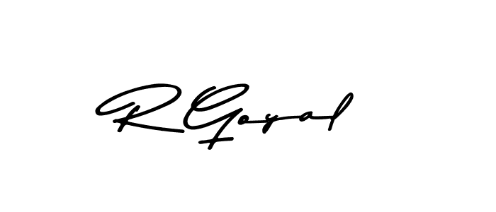 Similarly Asem Kandis PERSONAL USE is the best handwritten signature design. Signature creator online .You can use it as an online autograph creator for name R Goyal. R Goyal signature style 9 images and pictures png