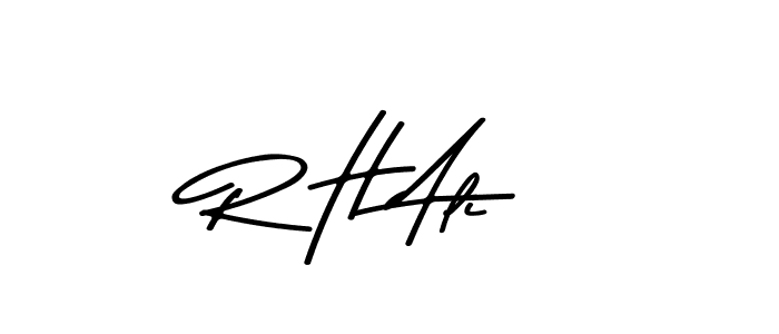 Similarly Asem Kandis PERSONAL USE is the best handwritten signature design. Signature creator online .You can use it as an online autograph creator for name R H Ali. R H Ali signature style 9 images and pictures png