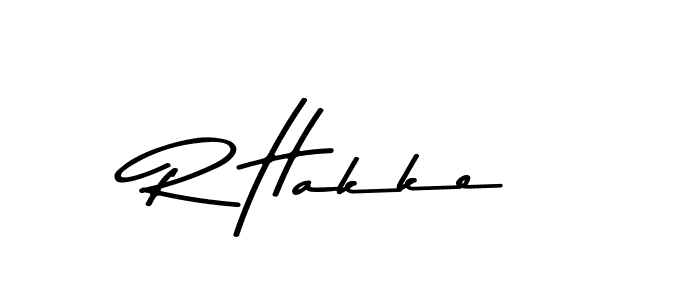 The best way (Asem Kandis PERSONAL USE) to make a short signature is to pick only two or three words in your name. The name R Hakke include a total of six letters. For converting this name. R Hakke signature style 9 images and pictures png